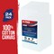 5 X 7 Inch Professional Art Canvas Board Panels 24 Pack - 8 Ounce Heavyweight Cotton Acid Free Canvases for Painting Acrylics and Watercolor (1 Case of 24 Single Canvas Painting Panels)